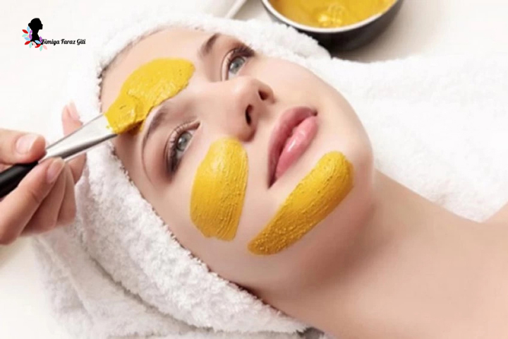 ماسک زرد چوبه